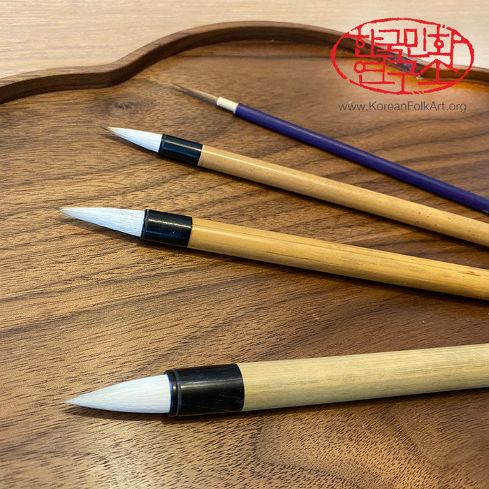 Brush Set - 4 Brushes for Minhwa