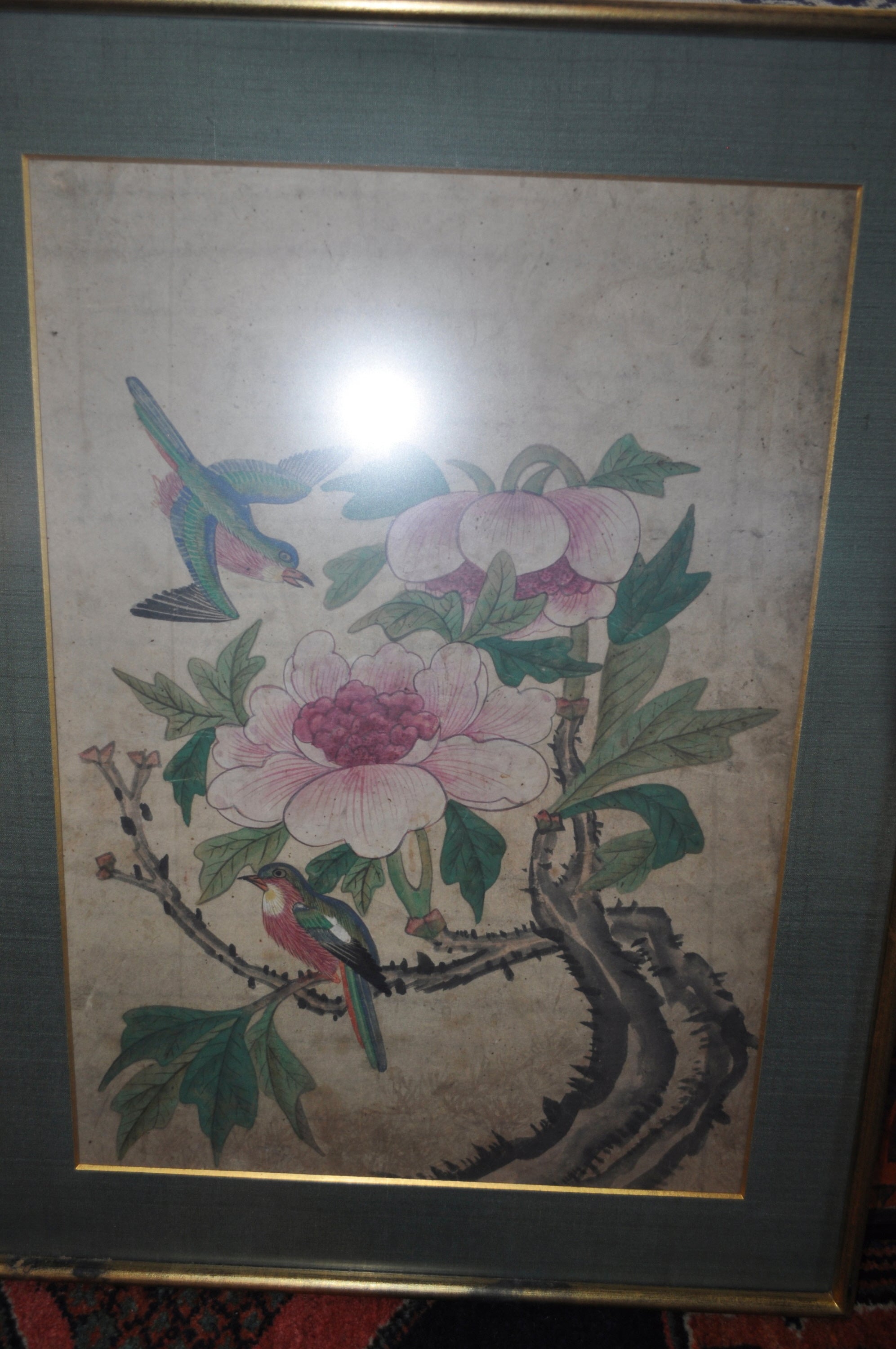 Birds and Peonies [one of a pair of Birds of Spring and Autumn]