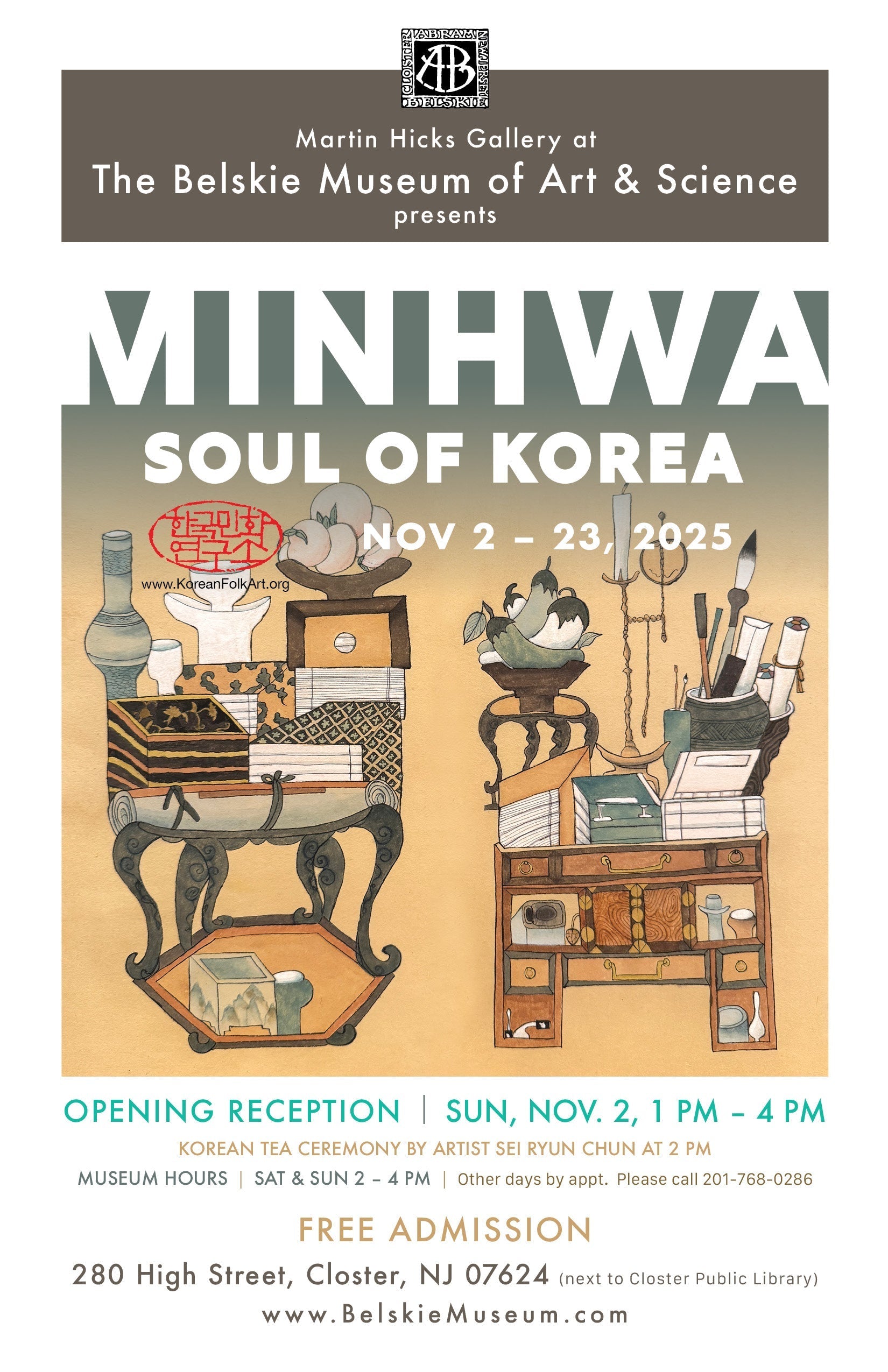 [ NOV 2 - NOV 23, 2025 ] Minhwa: Soul of Korea