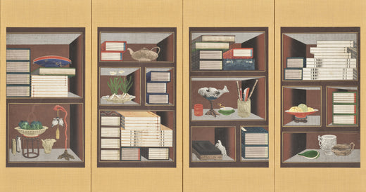 Scholar's Books and Objects (Chaekgeori) M.88.97a-b